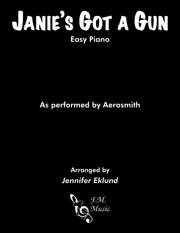 Janie's Got a Gun (Easy Piano)